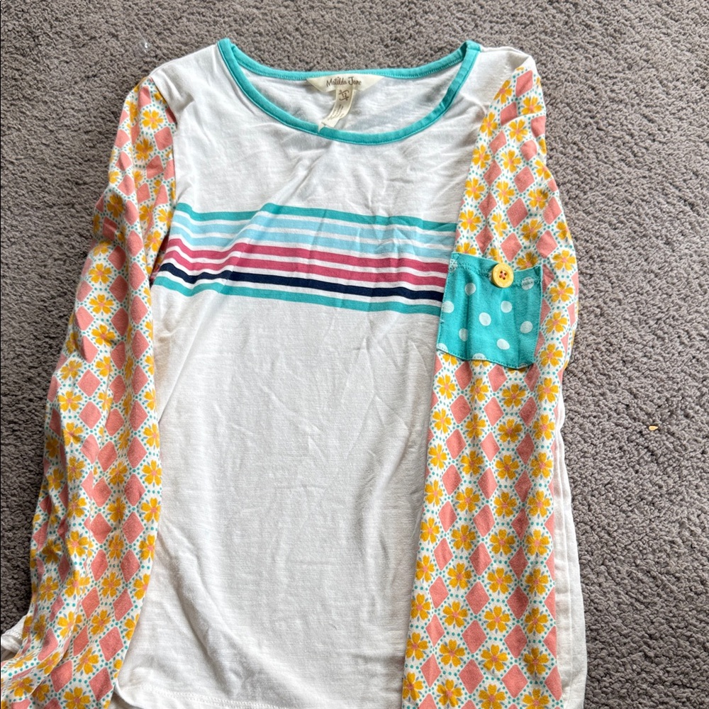 Matilda Jane Multicolor Long Sleeve Tee